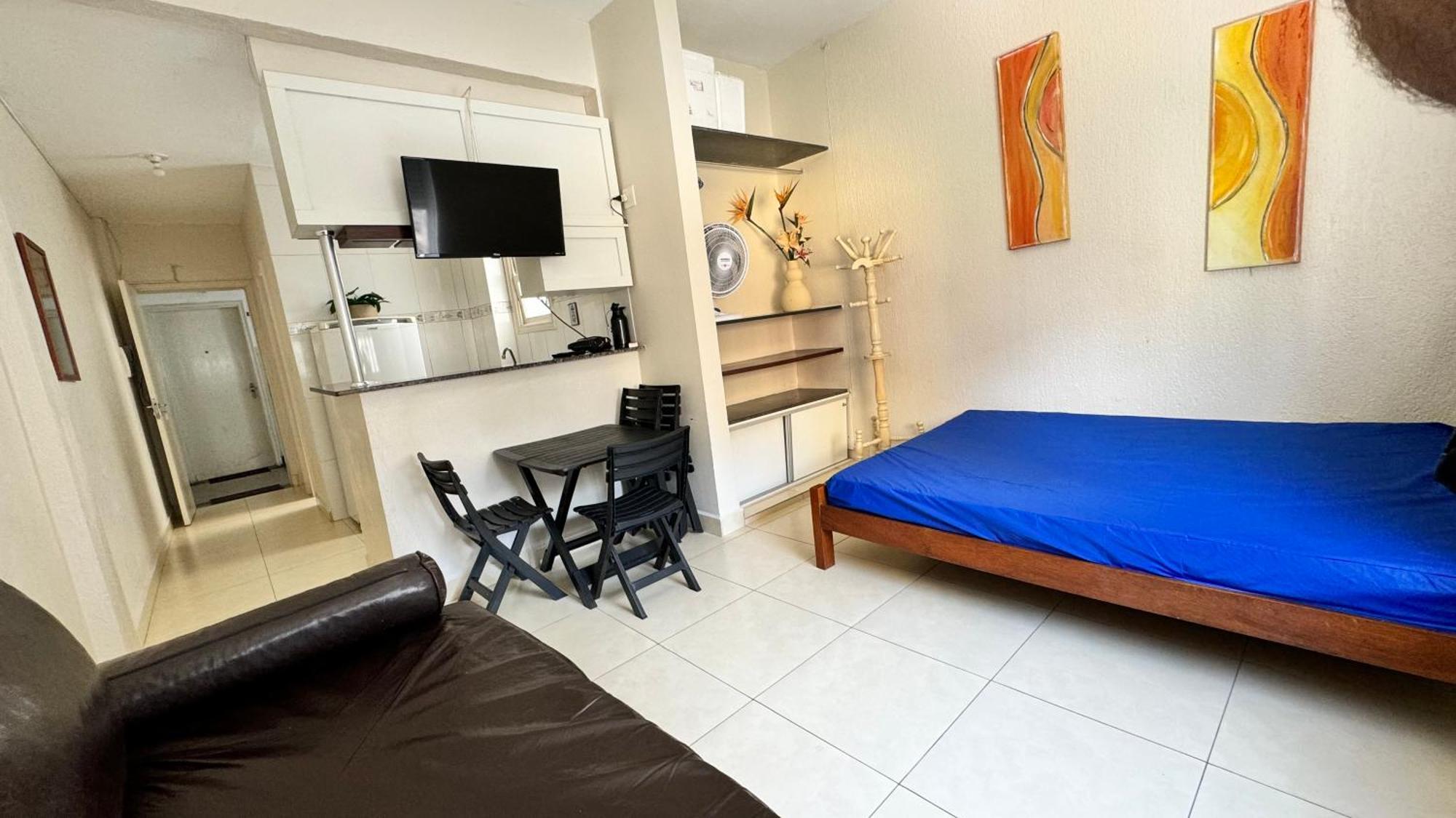 Studio 811 Pitangueiras - Edificio Bandeirantes - Com Estacionamento Incluido Guarujá Eksteriør bilde