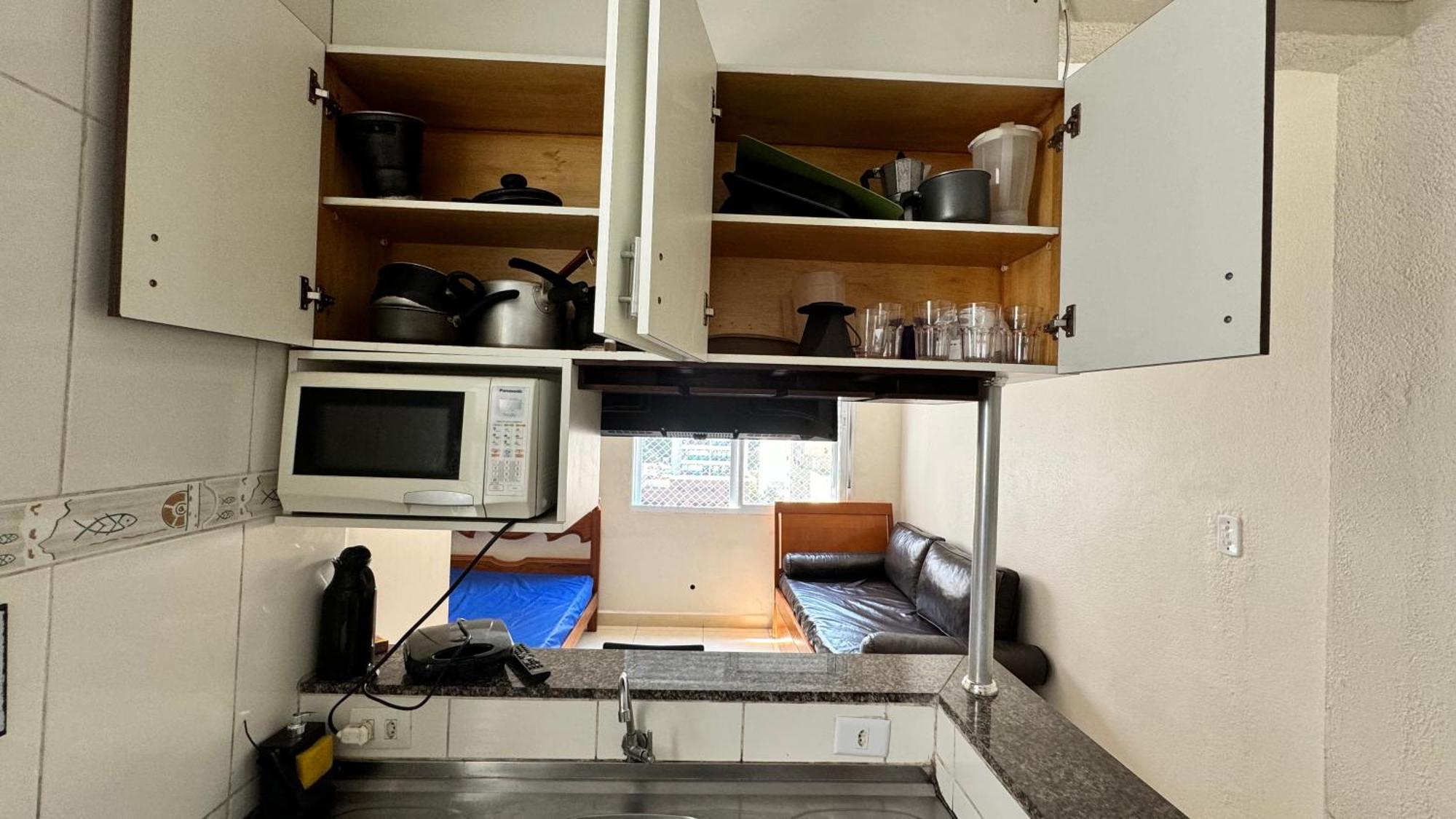 Studio 811 Pitangueiras - Edificio Bandeirantes - Com Estacionamento Incluido Guarujá Eksteriør bilde